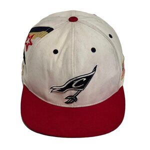 Cleveland Cavaliers Mitchell Ness White Baseball Cap Embroidered Logo Snapback